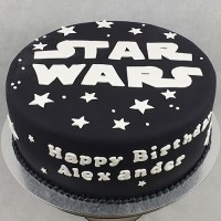 Star Wars Cake - Logo Cake